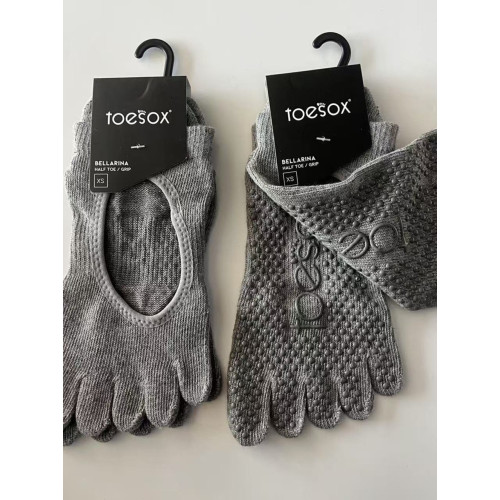 toesox五指普拉提襪子跳操瑜珈襪 專業舞蹈襪健身襪膠點防滑襪女 toesox五指普拉提襪子跳操瑜珈襪 專業舞蹈襪健身襪膠點防滑襪女