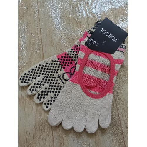 toesox五指普拉提襪子跳操瑜珈襪 專業舞蹈襪健身襪膠點防滑襪女 toesox五指普拉提襪子跳操瑜珈襪 專業舞蹈襪健身襪膠點防滑襪女
