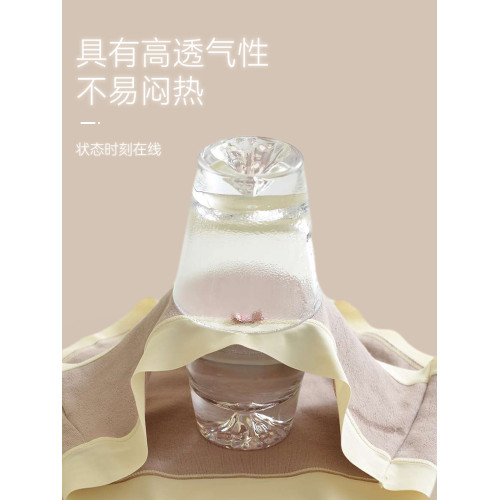 女士內褲女純棉5A抗菌全棉襠無痕薄款透氣大碼中腰包臀三角短褲頭 女士內褲女純棉5A抗菌全棉襠無痕薄款透氣大碼中腰包臀三角短褲頭