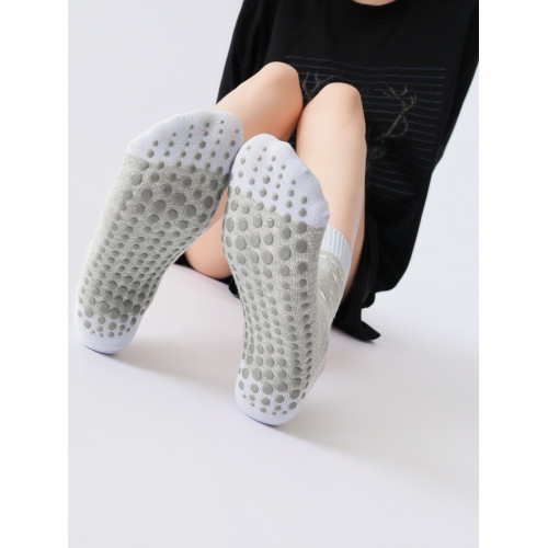 秋季瑜珈襪防滑專業中筒襪費爾島系列拼色款地板襪健身運動百搭 秋季瑜珈襪防滑專業中筒襪費爾島系列拼色款地板襪健身運動百搭