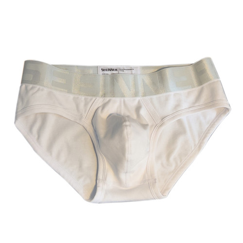 3條男士三角內褲男純棉舒適透氣U囊袋日系純白色寬邊簡約三角短褲 3條男士三角內褲男純棉舒適透氣U囊袋日系純白色寬邊簡約三角短褲