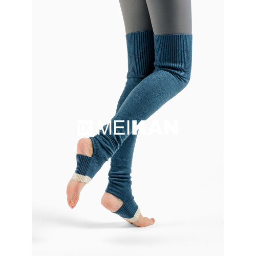MEIKAN美看專業瑜珈襪套過膝長筒襪運動女加長堆堆襪護腿護膝襪長