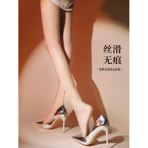 香雪集「0D波點絲襪」復古圓點連褲襪光腿神器女波點黑絲襪 香雪集「0D波點絲襪」復古圓點連褲襪光腿神器女波點黑絲襪