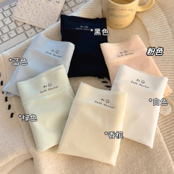 【6條】加長襠冰絲內褲女生10A抗菌不卷邊不夾臀卡檔夏薄款平角褲