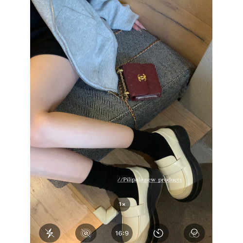 “一顆樹莓”安哥拉紅襪子酒紅色襪子女中筒堆堆襪純棉款學院韓系 “一顆樹莓”安哥拉紅襪子酒紅色襪子女中筒堆堆襪純棉款學院韓系