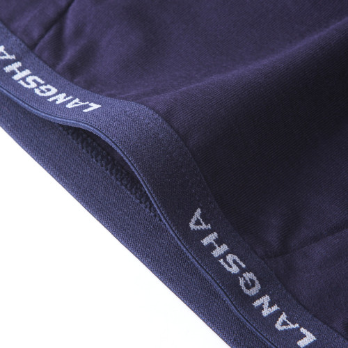 浪莎男士三角內褲中腰夏季薄竹纖維冰絲莫代爾透氣褲頭短褲底褲男