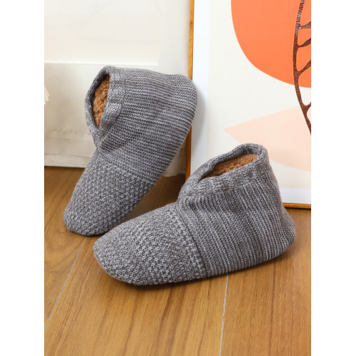 冬男中筒加厚保暖地板襪居家羊羔絨防滑鞋襪暖腳襪套軟底地毯襪拖