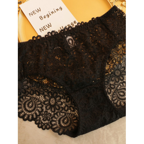 推薦 性感全蕾絲內褲女 中高腰大碼舒適無痕包臀胖女士三角褲透氣 推薦 性感全蕾絲內褲女 中高腰大碼舒適無痕包臀胖女士三角褲透氣