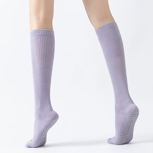 瑜珈襪子防滑專業女長筒室內瑜珈防滑襪健身地板襪成人普拉提襪子 瑜珈襪子防滑專業女長筒室內瑜珈防滑襪健身地板襪成人普拉提襪子