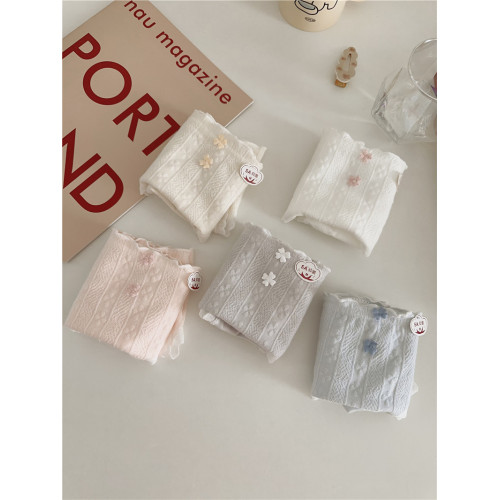 5條A類嬰兒棉白色內褲女純棉可愛少女生全棉襠抗菌三角褲2023新款 5條A類嬰兒棉白色內褲女純棉可愛少女生全棉襠抗菌三角褲2023新款