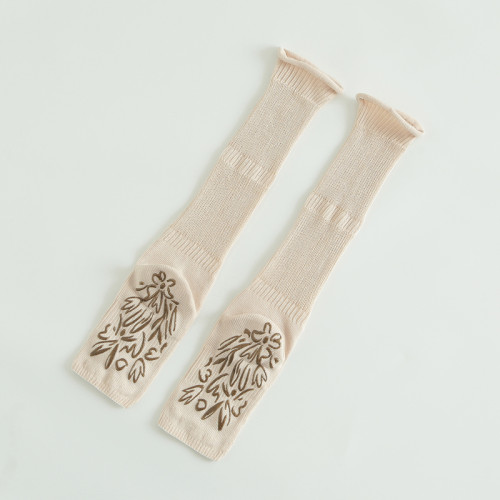 瑜珈襪子女露趾中筒防滑襪五指運動健身普拉提腿套地板堆堆襪 瑜珈襪子女露趾中筒防滑襪五指運動健身普拉提腿套地板堆堆襪