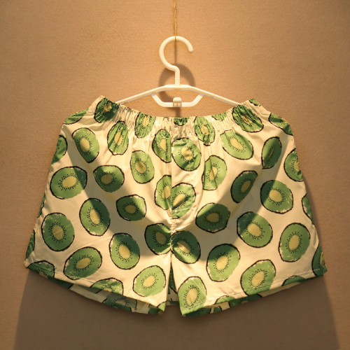 3條寬松男士內褲男純棉平角透氣阿羅褲居家休閒潮男睡褲四角短褲