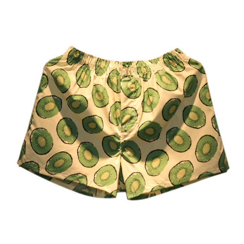 3條寬松男士內褲男純棉平角透氣阿羅褲居家休閒潮男睡褲四角短褲