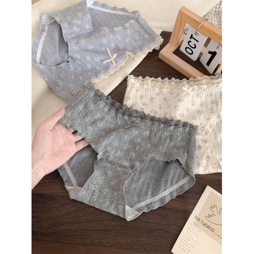 BM風熊崽崽~女生透氣全棉甜美感內褲女2025新款純棉抗菌襠三角褲 BM風熊崽崽~女生透氣全棉甜美感內褲女2025新款純棉抗菌襠三角褲