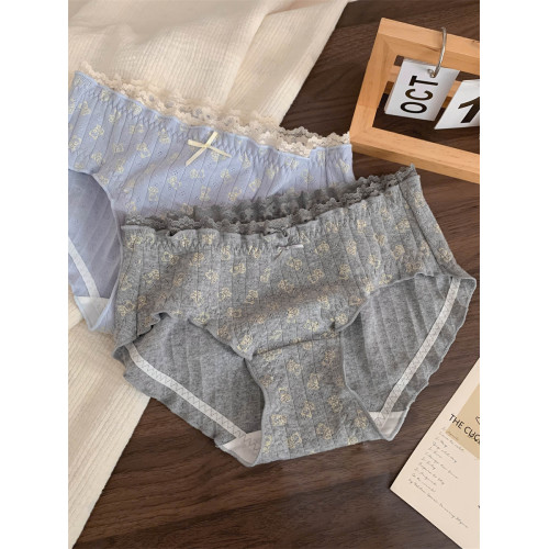 BM風熊崽崽~女生透氣全棉甜美感內褲女2025新款純棉抗菌襠三角褲 BM風熊崽崽~女生透氣全棉甜美感內褲女2025新款純棉抗菌襠三角褲