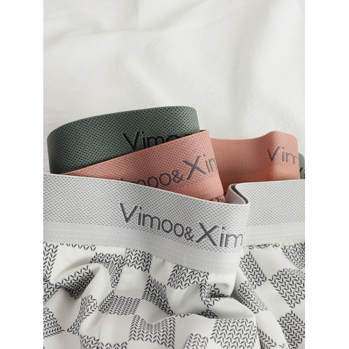 男士內褲男生莫代爾棉平角褲2025新款舒適透氣短褲頭四角寬松褲衩