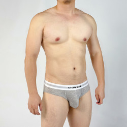 GTOPX MAN薄款單層U凸螺紋加大囊袋吸汗運動彈力透氣三角褲內褲