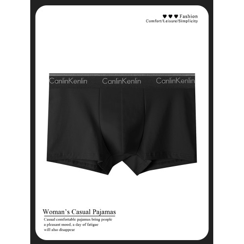 CK&LJRLTHO男士內褲純棉2025新款平角透氣四角短褲黑色大碼美式 CK&LJRLTHO男士內褲純棉2025新款平角透氣四角短褲黑色大碼美式