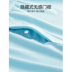 貓人冰絲阿羅褲男士內褲男款夏季涼感平角可外穿寬松大碼居家睡褲
