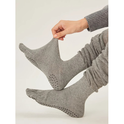 五指襪普拉提專用襪子瑜珈堆堆襪女過膝長襪室內運動防滑襪分趾襪 五指襪普拉提專用襪子瑜珈堆堆襪女過膝長襪室內運動防滑襪分趾襪