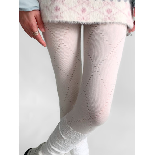 夜間教習室白色連褲襪秋冬顯瘦日系jk菱格絲襪冬季加厚保暖打底褲 夜間教習室白色連褲襪秋冬顯瘦日系jk菱格絲襪冬季加厚保暖打底褲