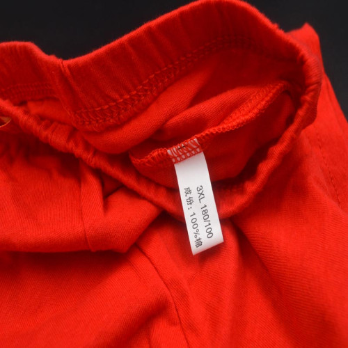 五條大紅色本命年內褲純棉男士平角紅色內褲全棉中腰大碼男平角褲 五條大紅色本命年內褲純棉男士平角紅色內褲全棉中腰大碼男平角褲