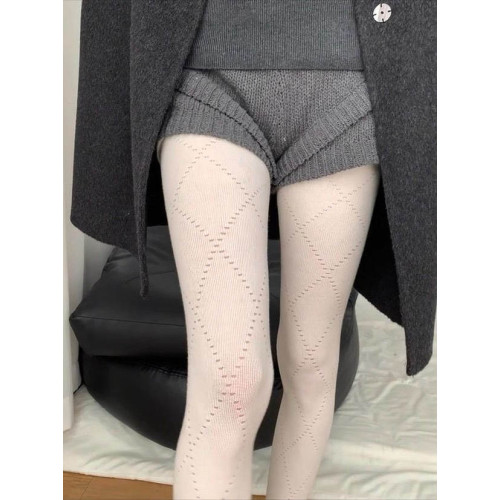 灰色連褲襪miu系秋冬季加厚保暖針織外穿菱格絲襪打底褲襪冬季 灰色連褲襪miu系秋冬季加厚保暖針織外穿菱格絲襪打底褲襪冬季