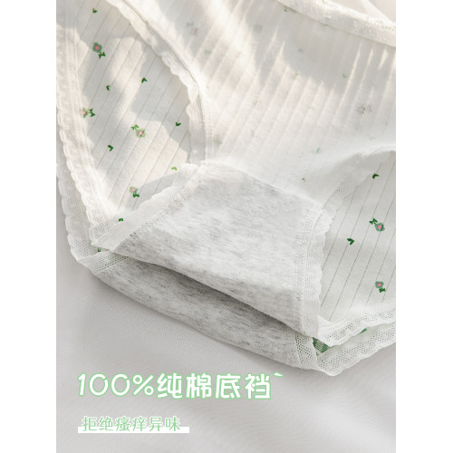 女士內褲純棉全棉中腰甜美女生無痕日系學生少女式2025新款短褲頭 女士內褲純棉全棉中腰甜美女生無痕日系學生少女式2025新款短褲頭