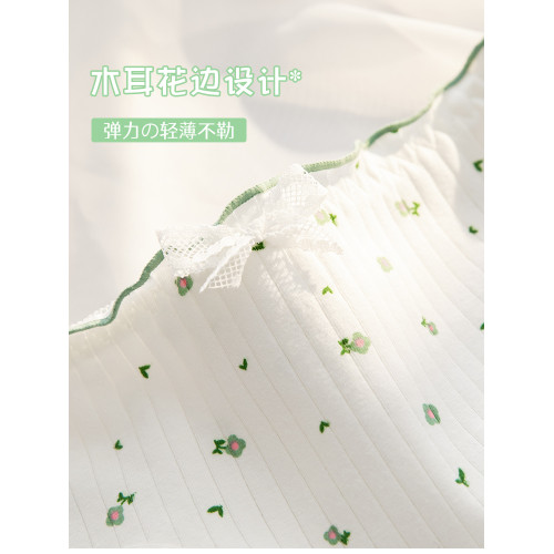 女士內褲純棉全棉中腰甜美女生無痕日系學生少女式2025新款短褲頭 女士內褲純棉全棉中腰甜美女生無痕日系學生少女式2025新款短褲頭