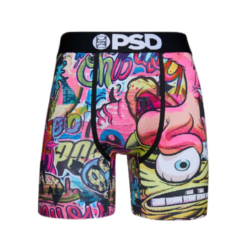 PSD平角內褲潮牌歐文歐美風籃球街頭運動彈力印花內褲四角褲 PSD平角內褲潮牌歐文歐美風籃球街頭運動彈力印花內褲四角褲