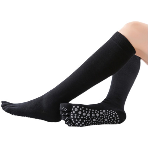 瑜珈襪子防滑專業女全指半指五指長襪中筒小腿襪過膝爆款純棉秋冬 瑜珈襪子防滑專業女全指半指五指長襪中筒小腿襪過膝爆款純棉秋冬