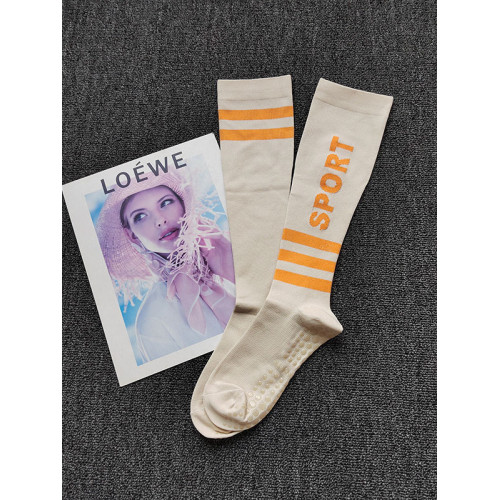 瑜珈襪子女小腿襪防滑吸汗透氣專業長筒健身普拉提舞蹈女士運動襪 瑜珈襪子女小腿襪防滑吸汗透氣專業長筒健身普拉提舞蹈女士運動襪