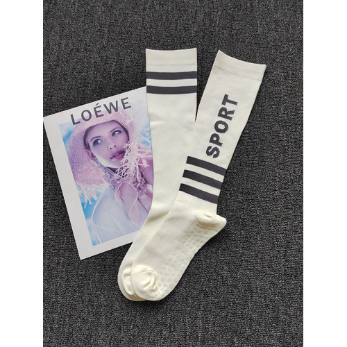 瑜珈襪子女小腿襪防滑吸汗透氣專業長筒健身普拉提舞蹈女士運動襪 瑜珈襪子女小腿襪防滑吸汗透氣專業長筒健身普拉提舞蹈女士運動襪