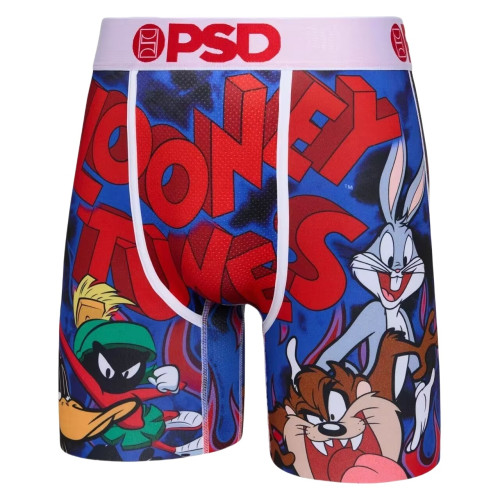 PSD美潮牌嘻哈健身速乾運動冰絲內褲男款個性印花加長高彈五分褲 PSD美潮牌嘻哈健身速乾運動冰絲內褲男款個性印花加長高彈五分褲