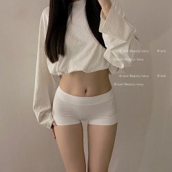 內褲女生純棉抑菌襠2025新款四角高腰女士打底平角短褲安全褲女式