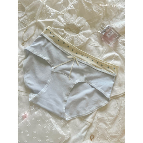 奶純棉花糖~10A抗菌純欲女款純棉內褲女生加長襠女士三角褲夏薄款 奶純棉花糖~10A抗菌純欲女款純棉內褲女生加長襠女士三角褲夏薄款