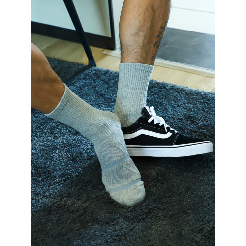 3雙裝巖也男士中筒襪純棉運動襪子男透氣防臭中幫毛圈厚unmadsier 3雙裝巖也男士中筒襪純棉運動襪子男透氣防臭中幫毛圈厚unmadsier