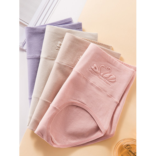 內褲女士純棉新款中高腰2025新款抗菌女夏薄款媽媽三角褲全棉短褲 內褲女士純棉新款中高腰2025新款抗菌女夏薄款媽媽三角褲全棉短褲