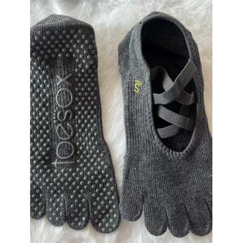 toesox瑜珈襪子防滑專業女普拉提五指襪室內運動健身舞蹈瑜珈襪 toesox瑜珈襪子防滑專業女普拉提五指襪室內運動健身舞蹈瑜珈襪