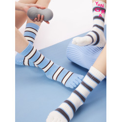 YANGMA瑜珈五指襪子女運動專業健身防滑室內普拉提分趾襪2025新款