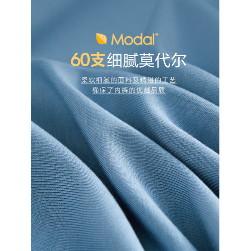 恒源祥男士內褲男平角褲莫代爾無痕褲衩石墨烯抗菌純棉四角短褲頭 恒源祥男士內褲男平角褲莫代爾無痕褲衩石墨烯抗菌純棉四角短褲頭