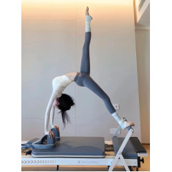 瑜珈襪子冰絲防曬運動健身襪子蝴蝶結透氣吸汗跑步芭蕾堆堆長筒襪