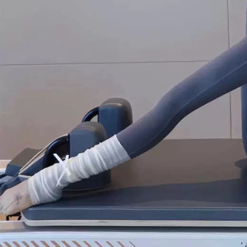 瑜珈襪子冰絲防曬運動健身襪子蝴蝶結透氣吸汗跑步芭蕾堆堆長筒襪