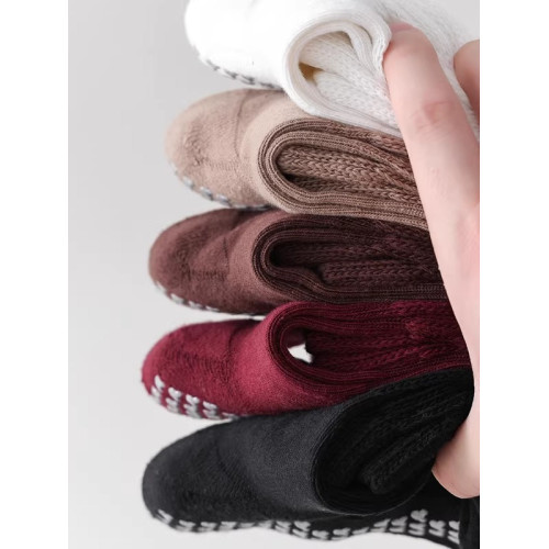 普拉提長筒瑜珈襪子女專業防滑普拉提加厚小腿堆堆襪健身運動絕美 普拉提長筒瑜珈襪子女專業防滑普拉提加厚小腿堆堆襪健身運動絕美