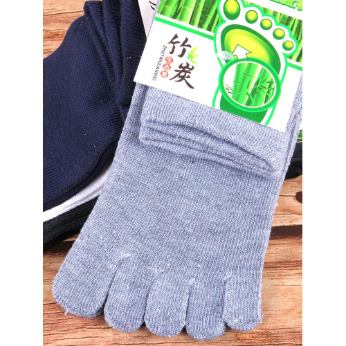 五指襪男中筒純色棉襪防臭分趾襪男士四季吸汗腳趾襪子短襪潮 五指襪男中筒純色棉襪防臭分趾襪男士四季吸汗腳趾襪子短襪潮