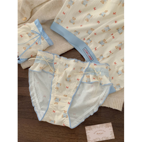 童話小熊*情侶內褲一男一女款性感7a級抑菌純棉襠三角褲2025新款 童話小熊*情侶內褲一男一女款性感7a級抑菌純棉襠三角褲2025新款