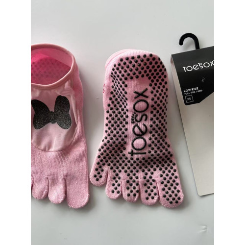 toesox瑜珈襪普拉提點膠女士五指襪跑步健身地板襪分趾訓練舞蹈襪 toesox瑜珈襪普拉提點膠女士五指襪跑步健身地板襪分趾訓練舞蹈襪
