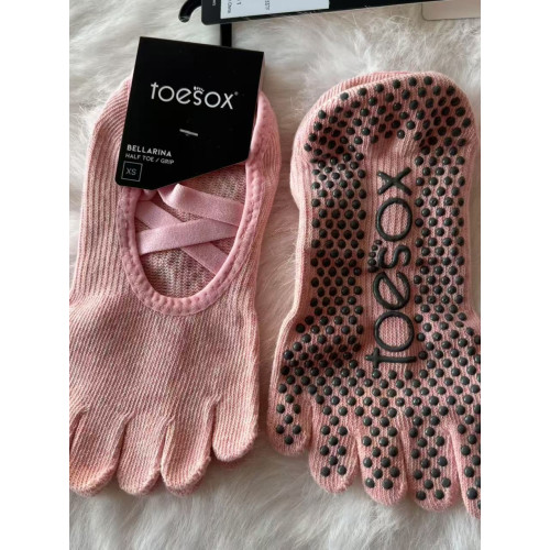 toesox瑜珈襪普拉提點膠女士五指襪跑步健身地板襪分趾訓練舞蹈襪 toesox瑜珈襪普拉提點膠女士五指襪跑步健身地板襪分趾訓練舞蹈襪