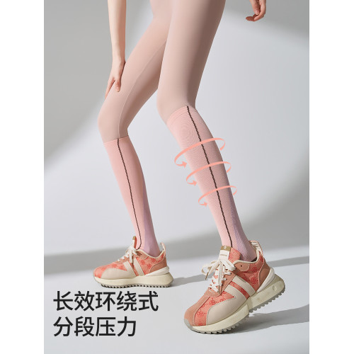 秋冬長筒襪女秋顯腿細跑步騎行爬山羽毛球專業運動壓力小腿襪瑜珈 秋冬長筒襪女秋顯腿細跑步騎行爬山羽毛球專業運動壓力小腿襪瑜珈