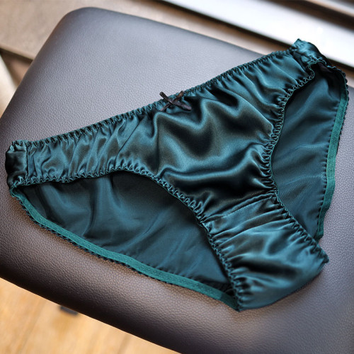 唐京絲女士100%真絲內褲抗菌舒適透氣桑蠶絲中低腰絲滑三角褲純色 唐京絲女士100%真絲內褲抗菌舒適透氣桑蠶絲中低腰絲滑三角褲純色